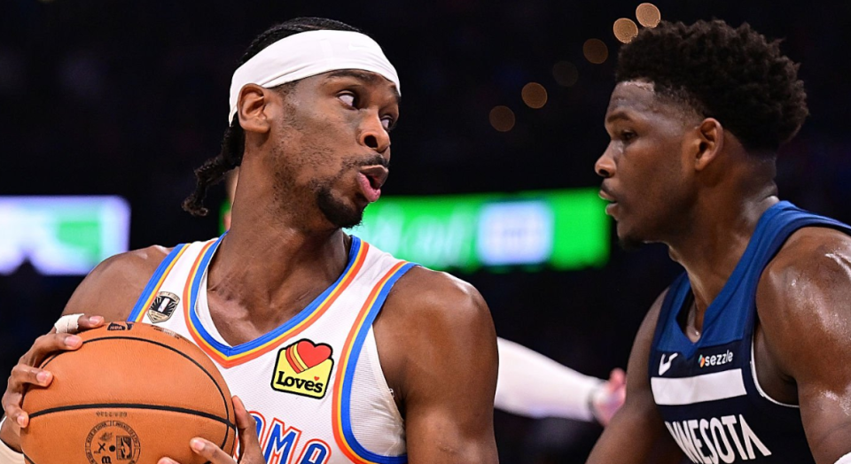 世界杯进球数据-连续128场20+!亚历山大20+10惊险延续纪录 雷霆8连胜擒森林狼